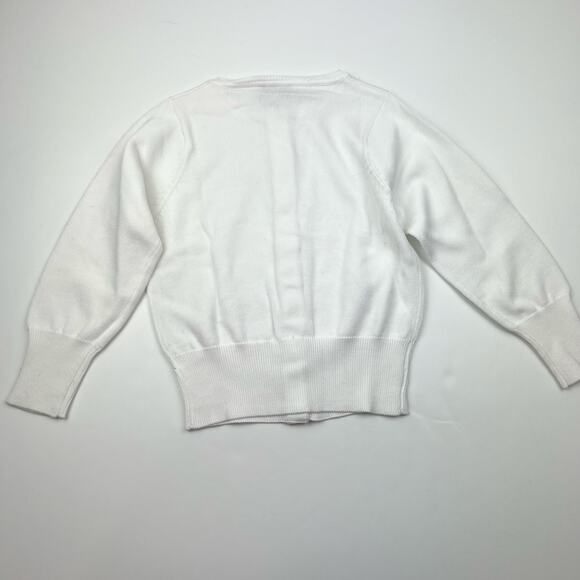 NWT CZ Carolina Zaph White Cardigan Sweater - Picture 8 of 8